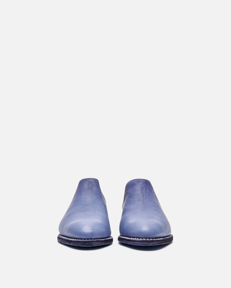 Guidi Women Sneakers Women's VG01I Full Grain Leather Metal Heel Mule in Lavender
