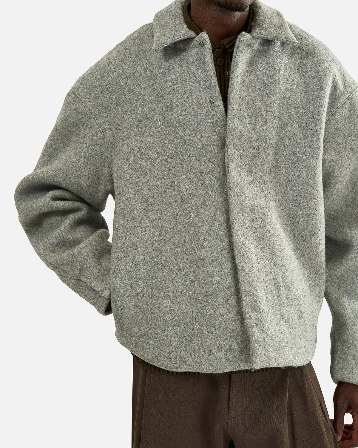 Seventh Men's Jackets Wool Cove Jacket in Cloud