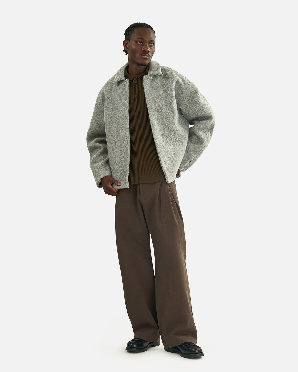 Seventh Men's Jackets Wool Cove Jacket in Cloud