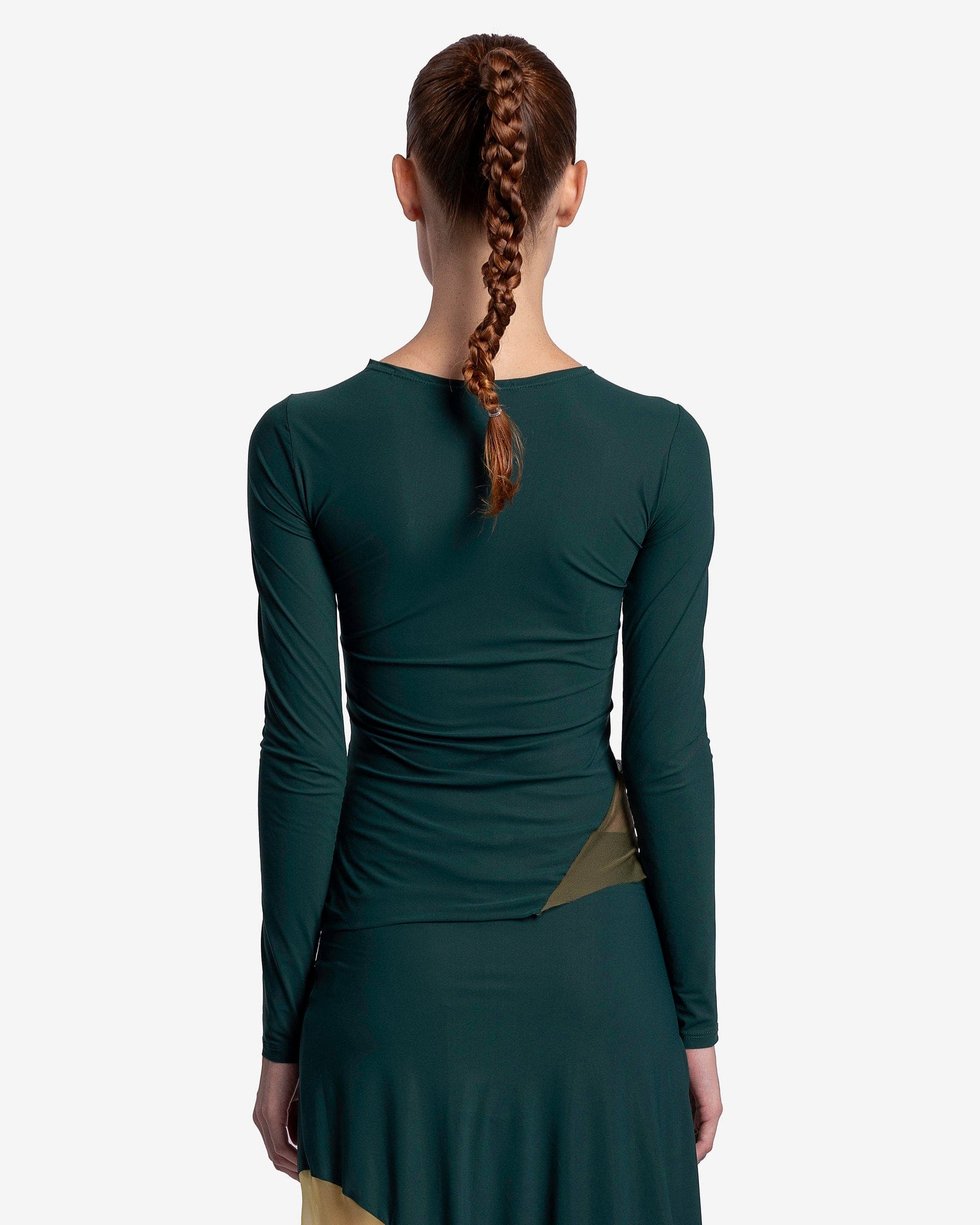 Paula Canovas Del Vas Women Tops Woozy Top in Yellow/Forest