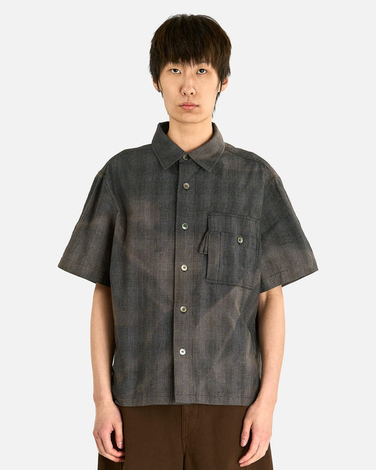 JiyongKim Men's Shirts Work Shirt in Black