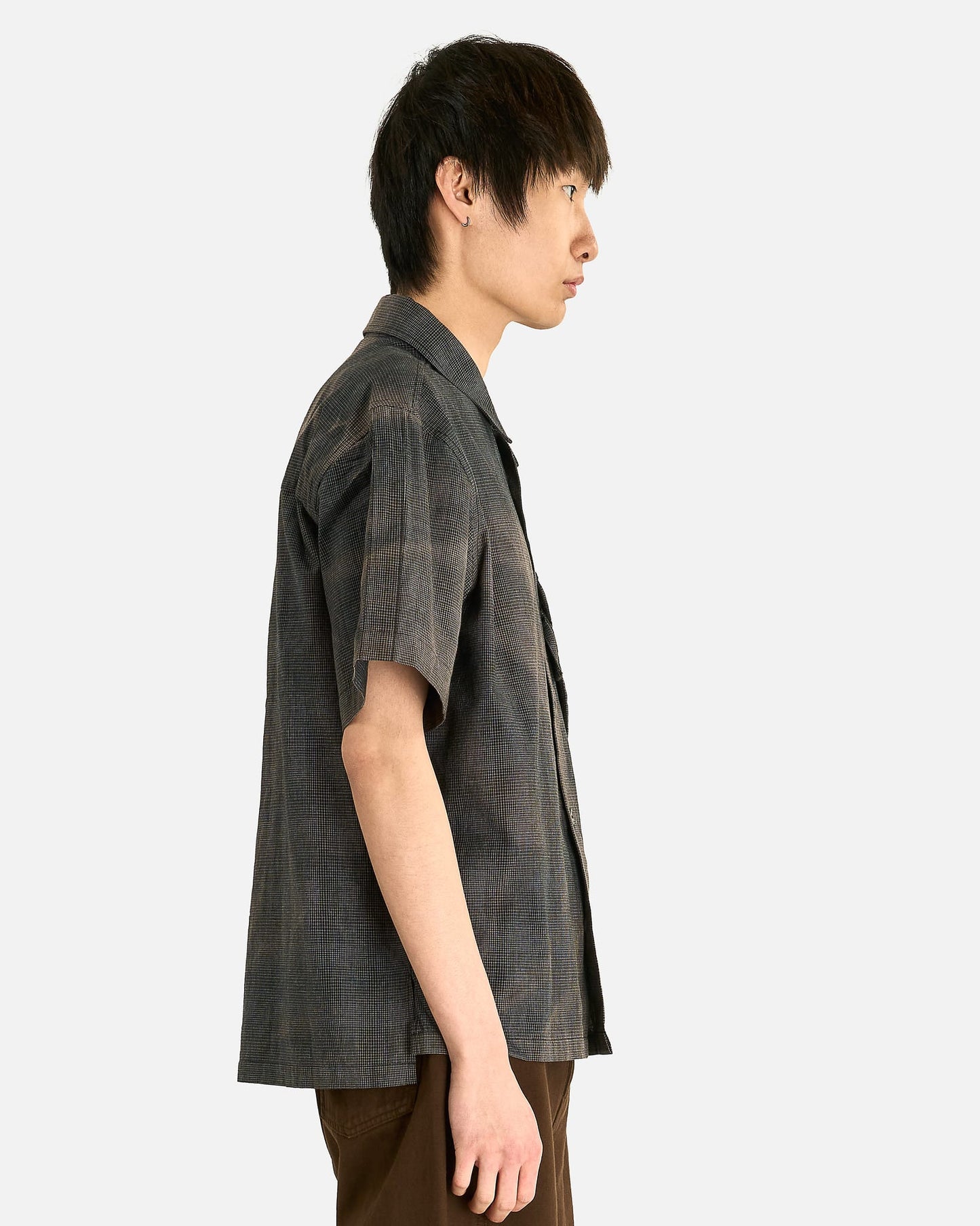 JiyongKim Men's Shirts Work Shirt in Black