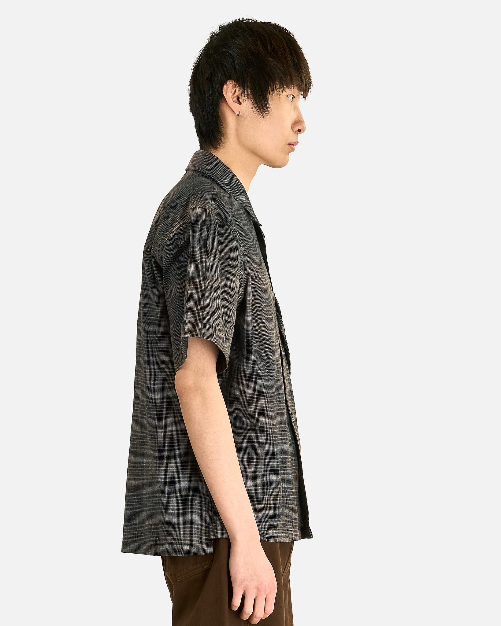 JiyongKim Men's Shirts Work Shirt in Black