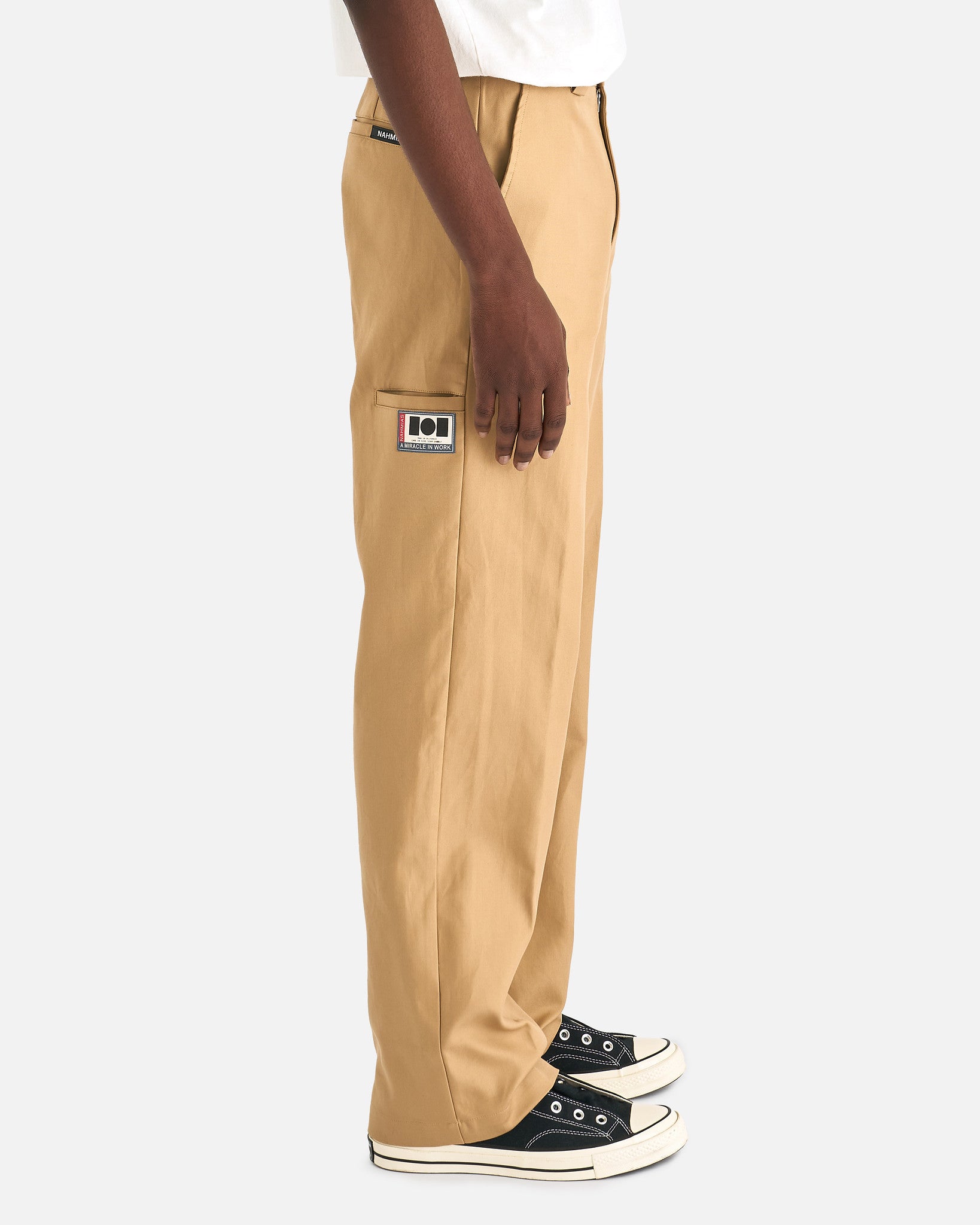 Nahmias Men's Pants Worker Pant in Sand