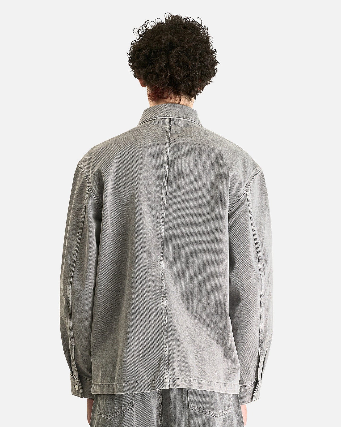 LEMAIRE Men's Shirts Workwear Overshirt in Heather