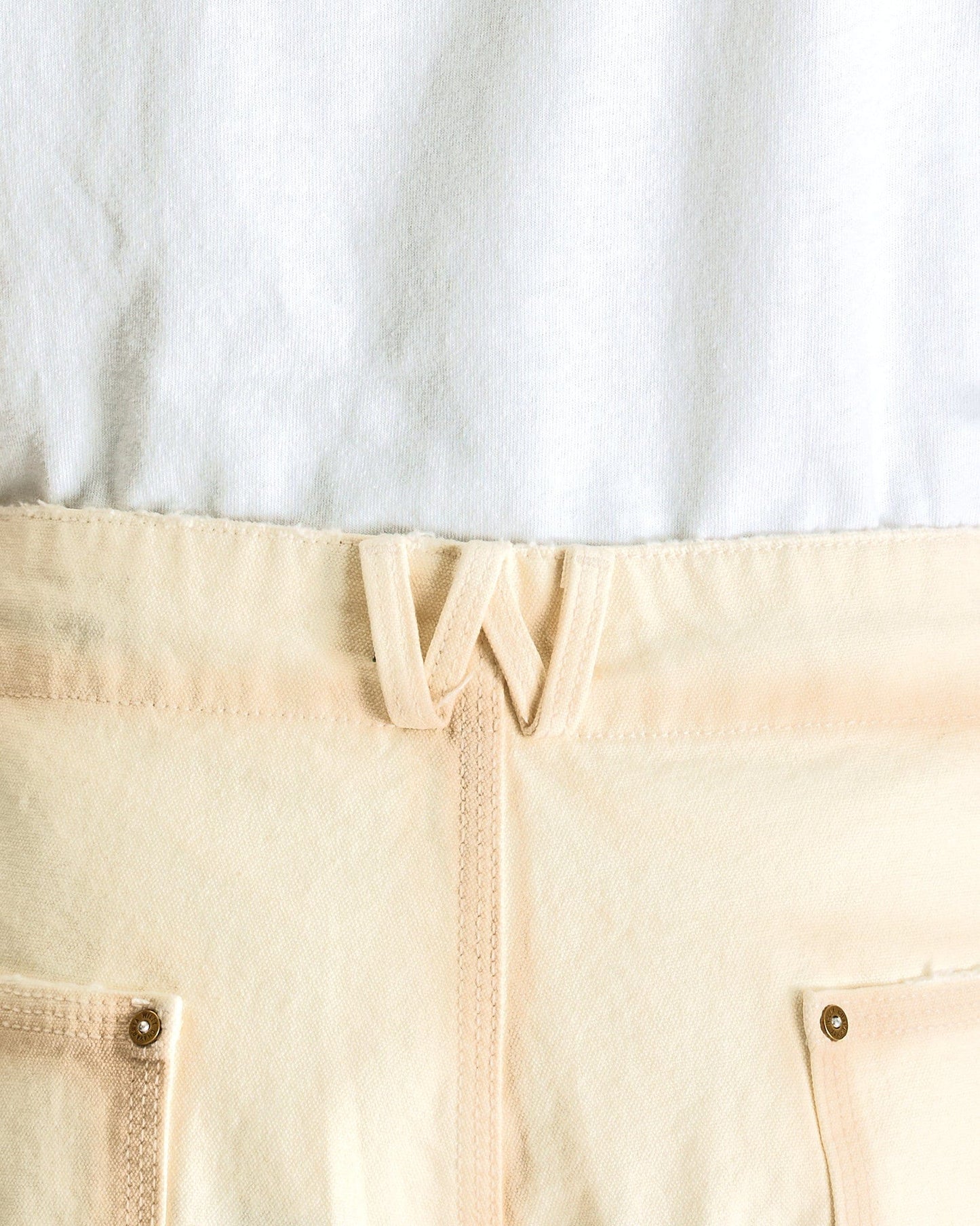 Willy Chavarria Men's Pants Workwear Toluca Pant in White