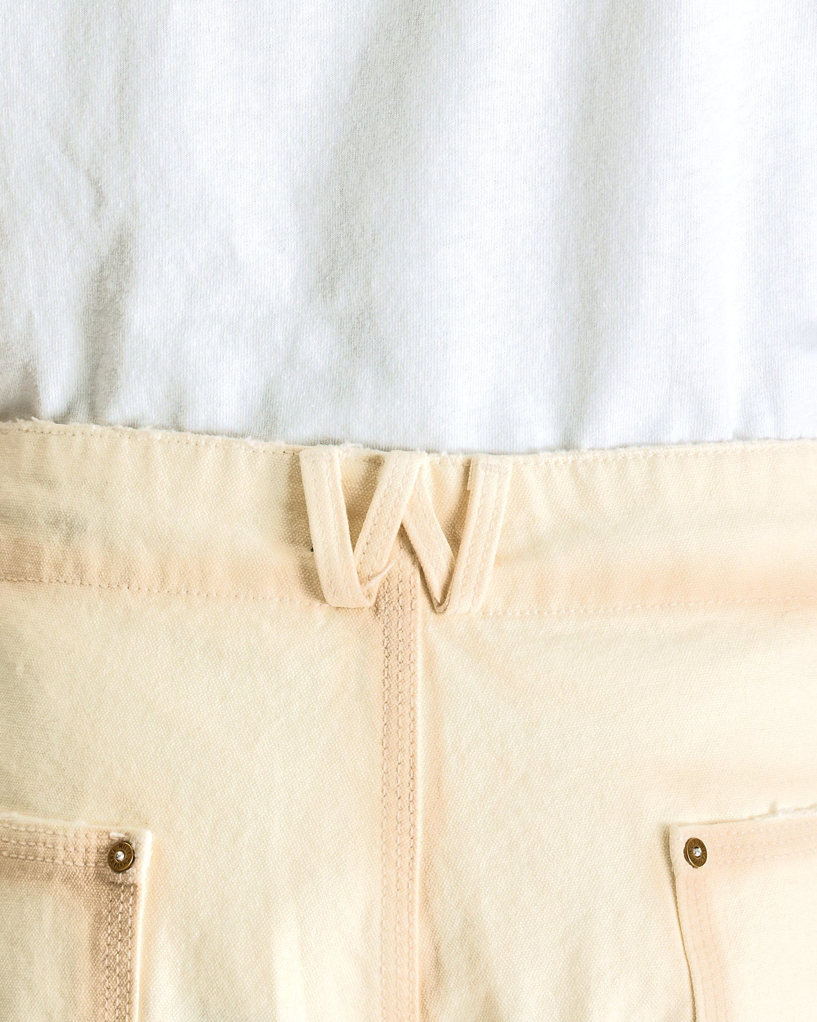 Willy Chavarria Men's Pants Workwear Toluca Pant in White