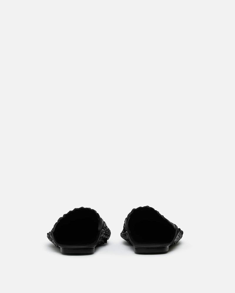 The Row Men's Shoes Woven Slip On in Black
