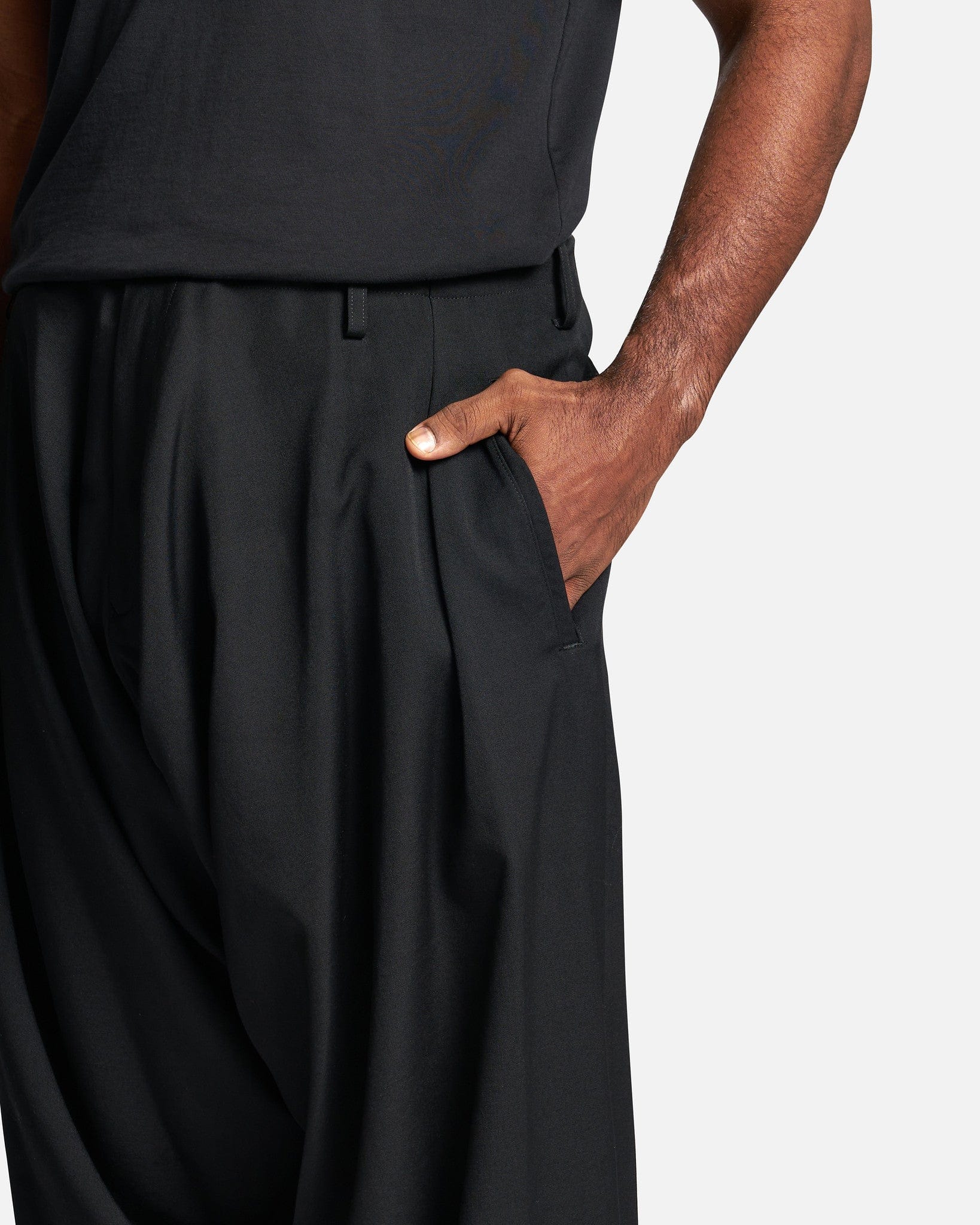 Yohji Yamamoto Pour Homme Men's Pants Y-Draped Pants