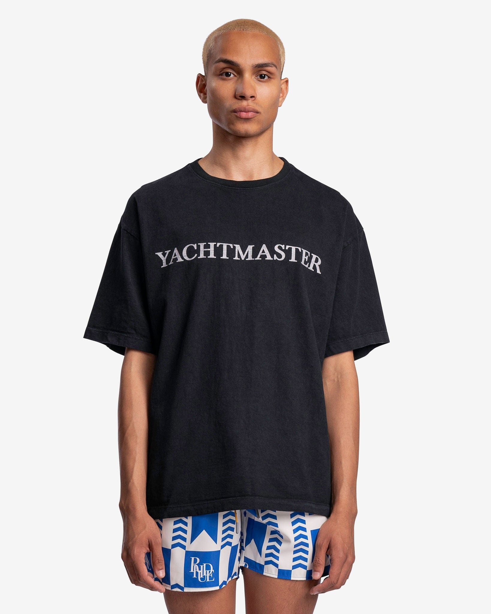 Rhude Men's T-Shirts Yachtmaster T-Shirt in Vintage Black