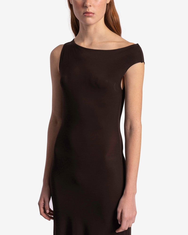 Yausi Viscose Asymmetrical in Brown SVRN Yausi Viscose Asymmetrical in Brown SVRN