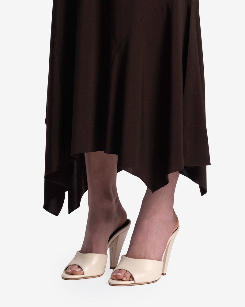 Yausi Viscose Asymmetrical in Brown SVRN Yausi Viscose Asymmetrical in Brown SVRN