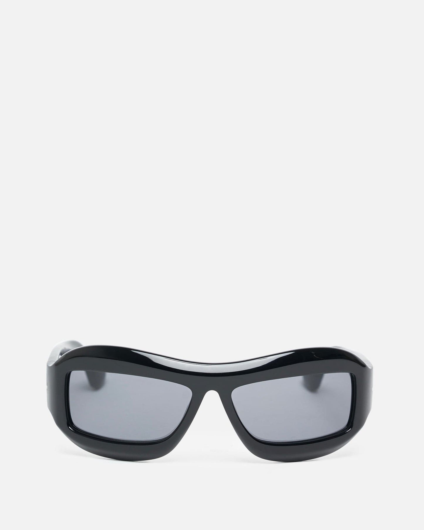 Port Tanger Eyewear O/S Zarin in Black Acetate/Black Lens