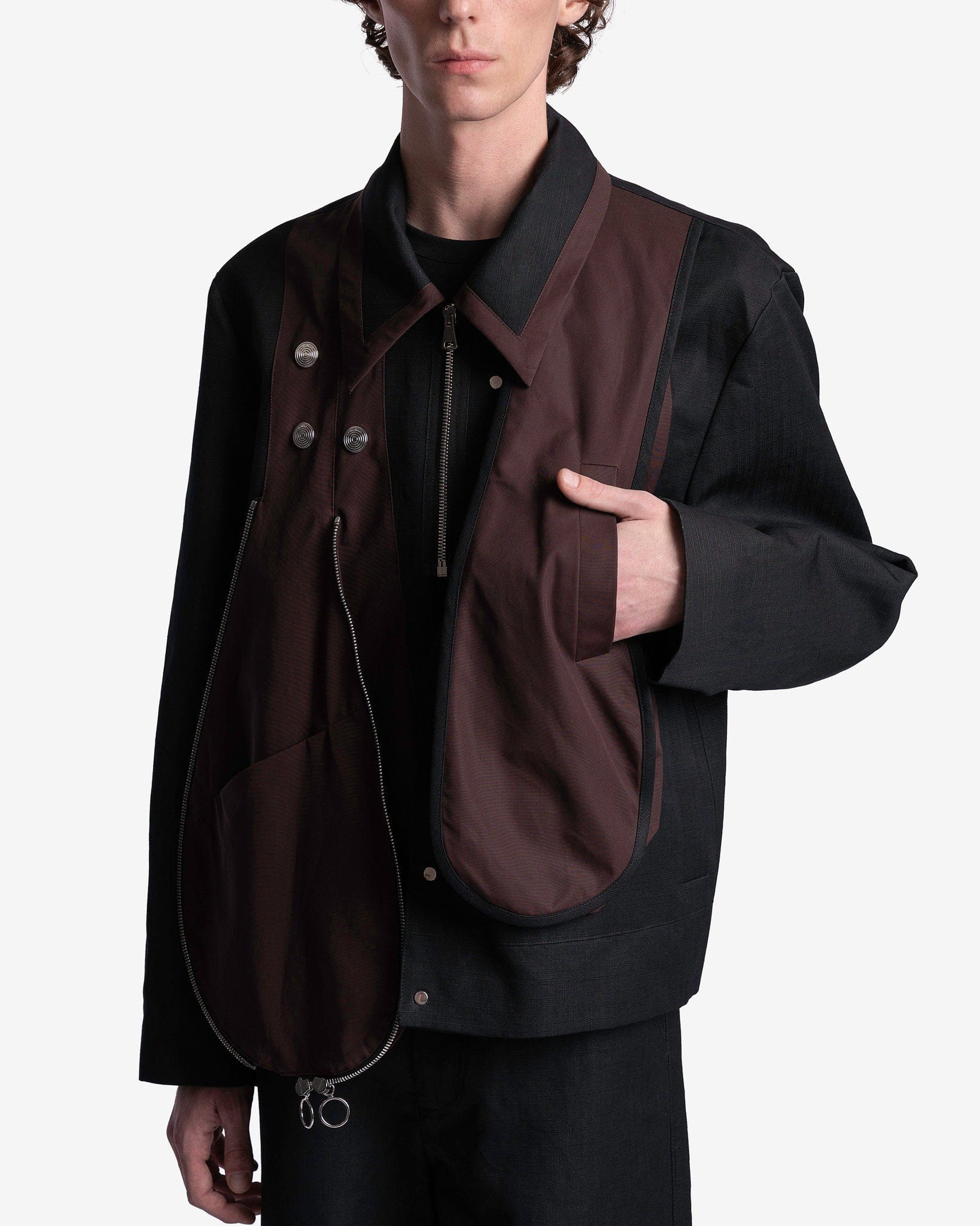 NAMACHEKO Men's Jackets Zimri Jacket in Black