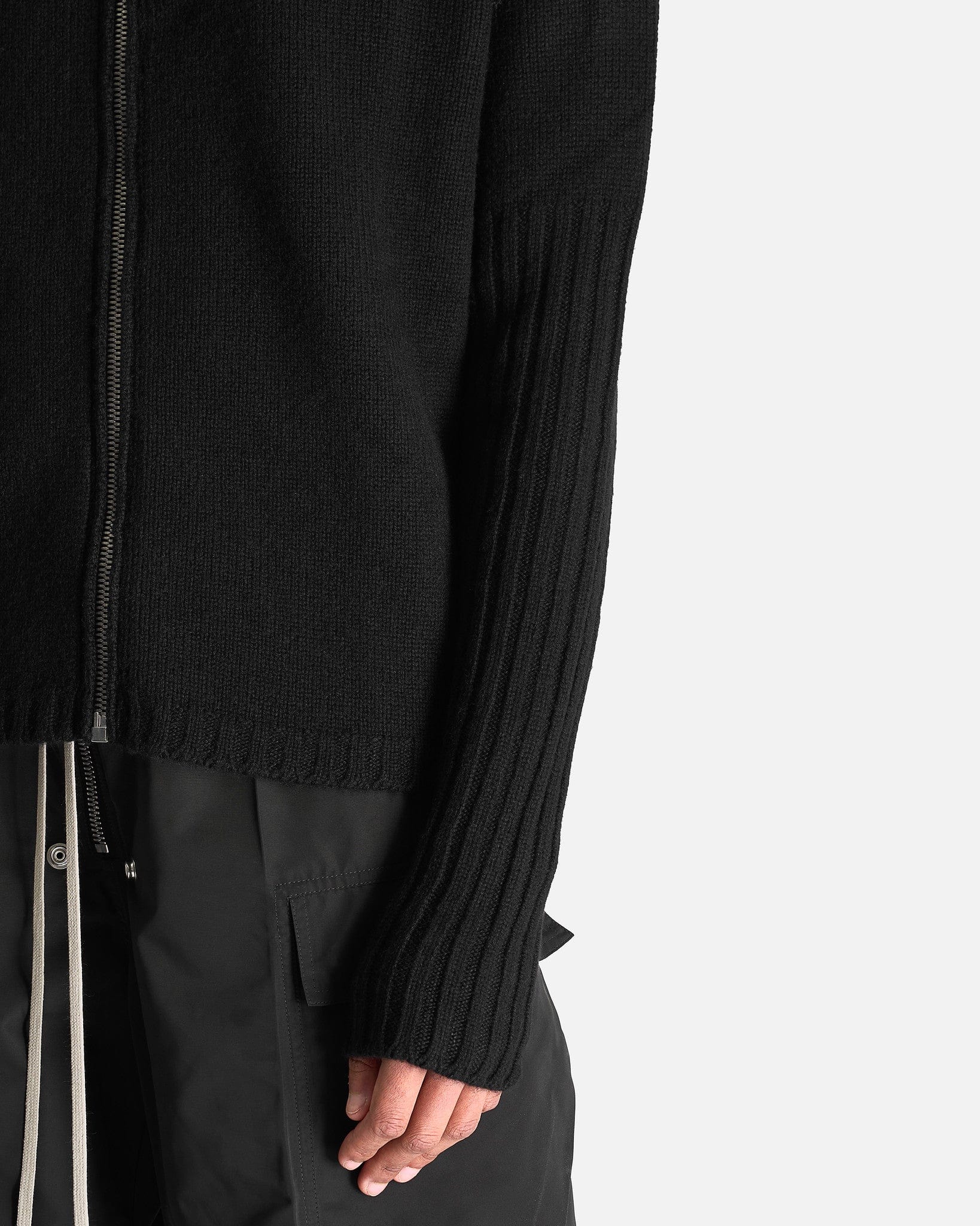 Zip Hoodie in Black – SVRN Zip Hoodie in Black – SVRN