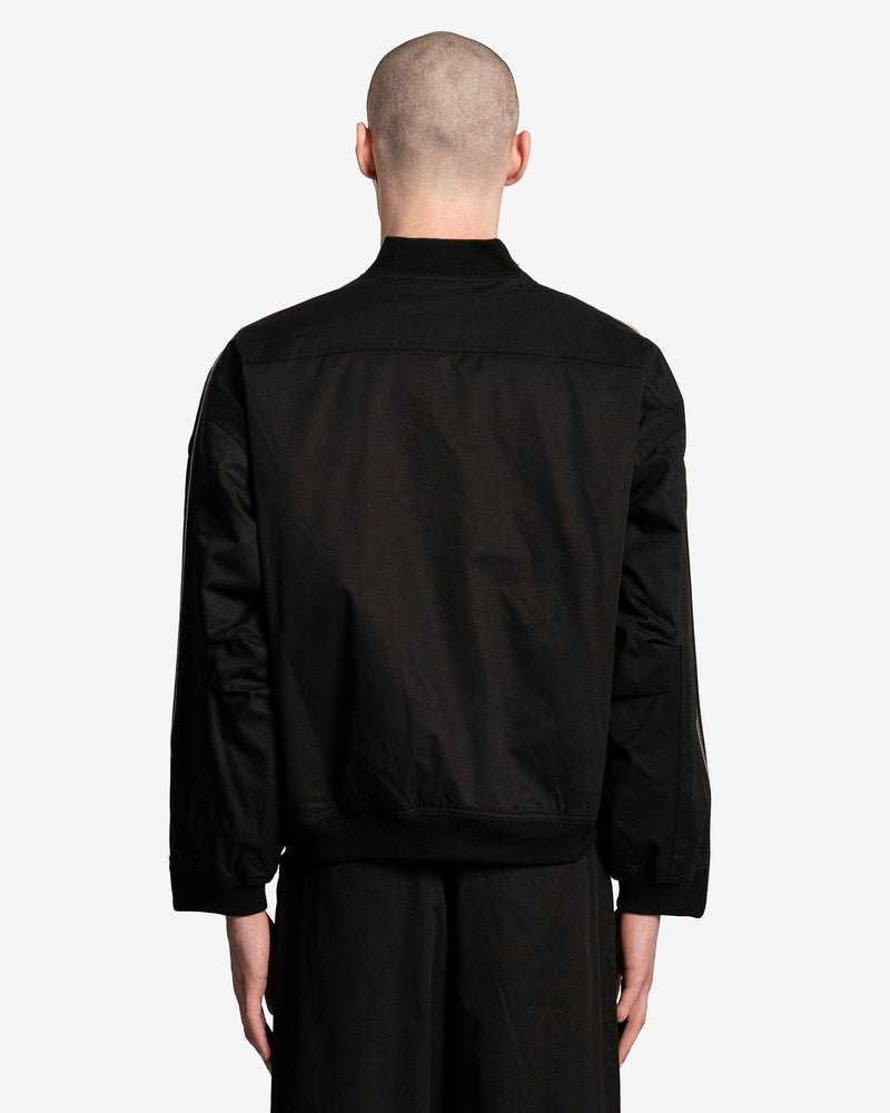 FFFPOSTALSERVICE Men's Jackets Zip MA-1 in Black