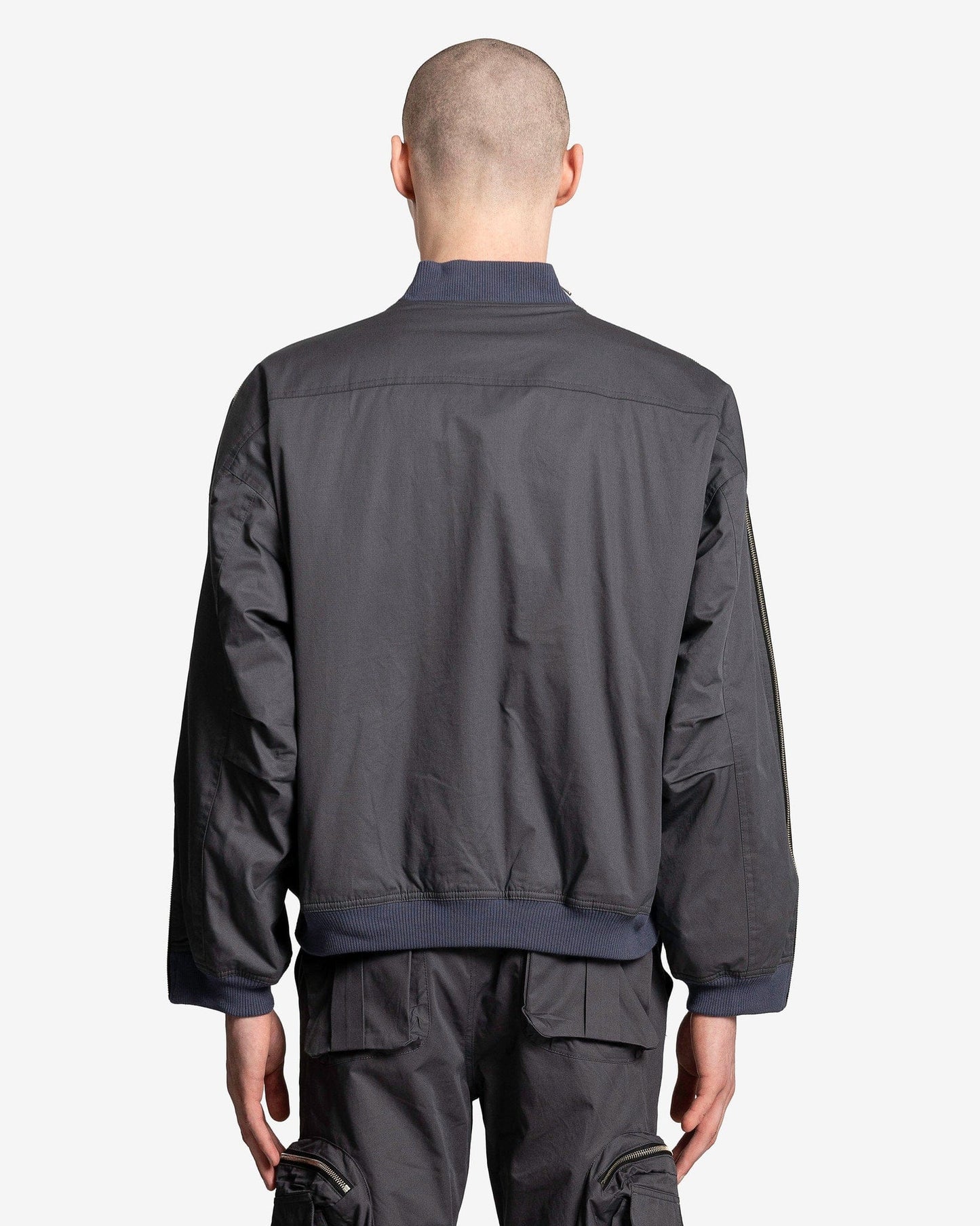 FFFPOSTALSERVICE Men's Jackets Zip MA-1 in Ghost Lilac