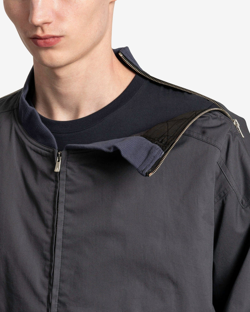 FFFPOSTALSERVICE Men's Jackets Zip MA-1 in Ghost Lilac