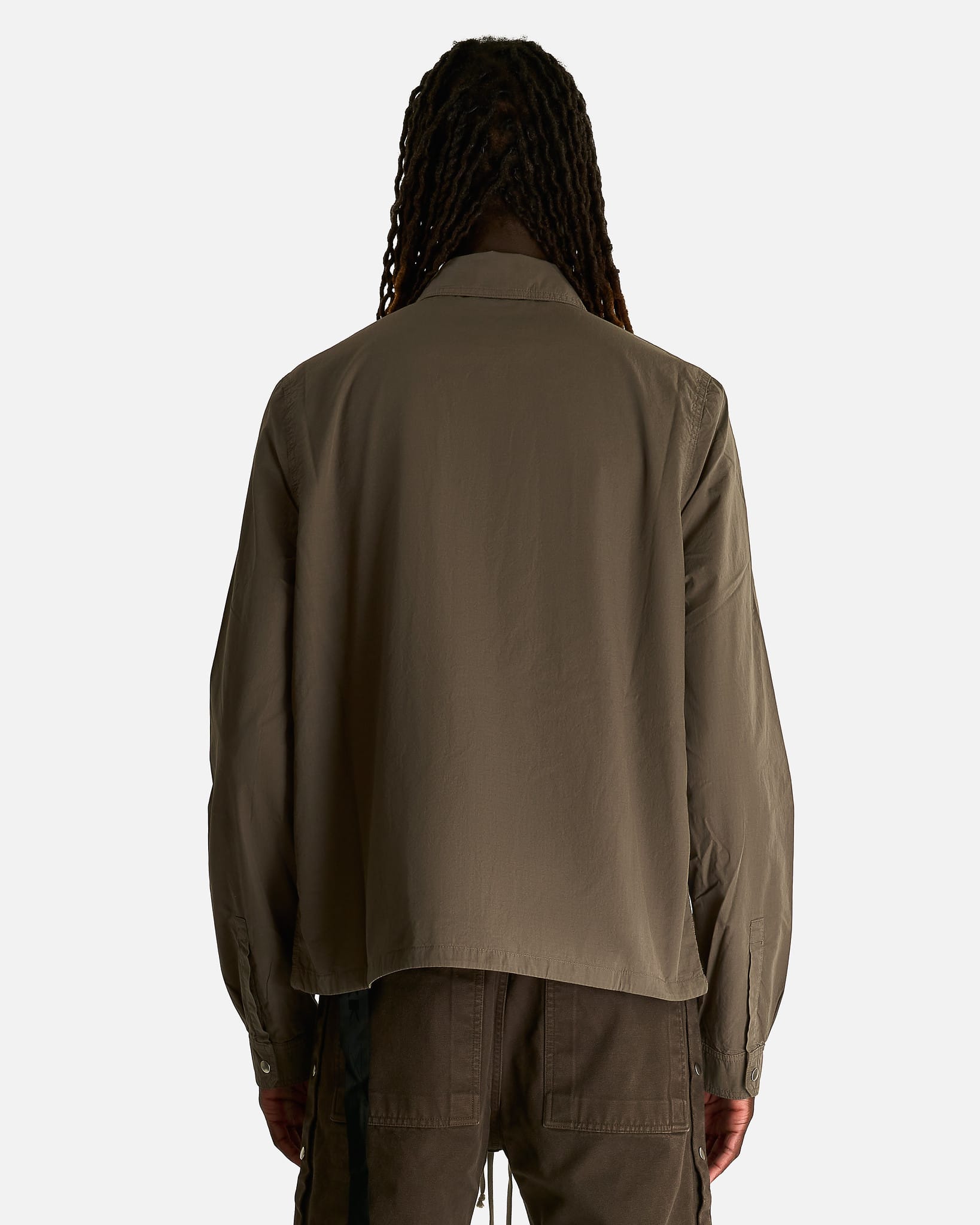 Rick Owens DRKSHDW Men's Jackets Zipfront Jacket in Dust