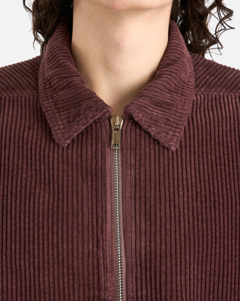 Rick Owens DRKSHDW Men's Jackets Zipfront Jacket in Mauve