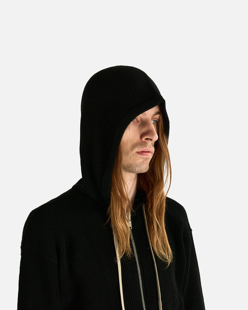 Zipped Hood in Black – SVRN