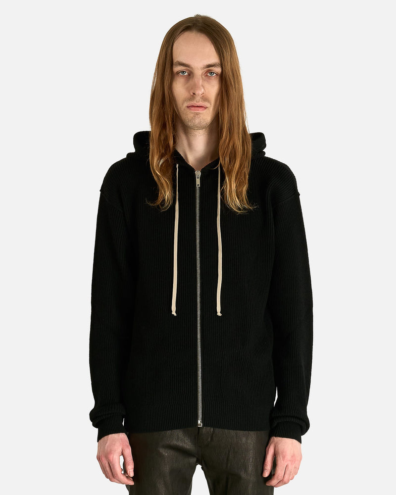 Rick Owens × hood Zipped Hood in Black – SVRN