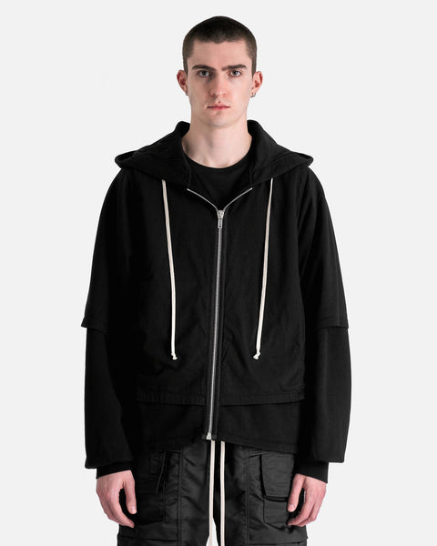 Zipped Hustler Hoodie in Black – SVRN