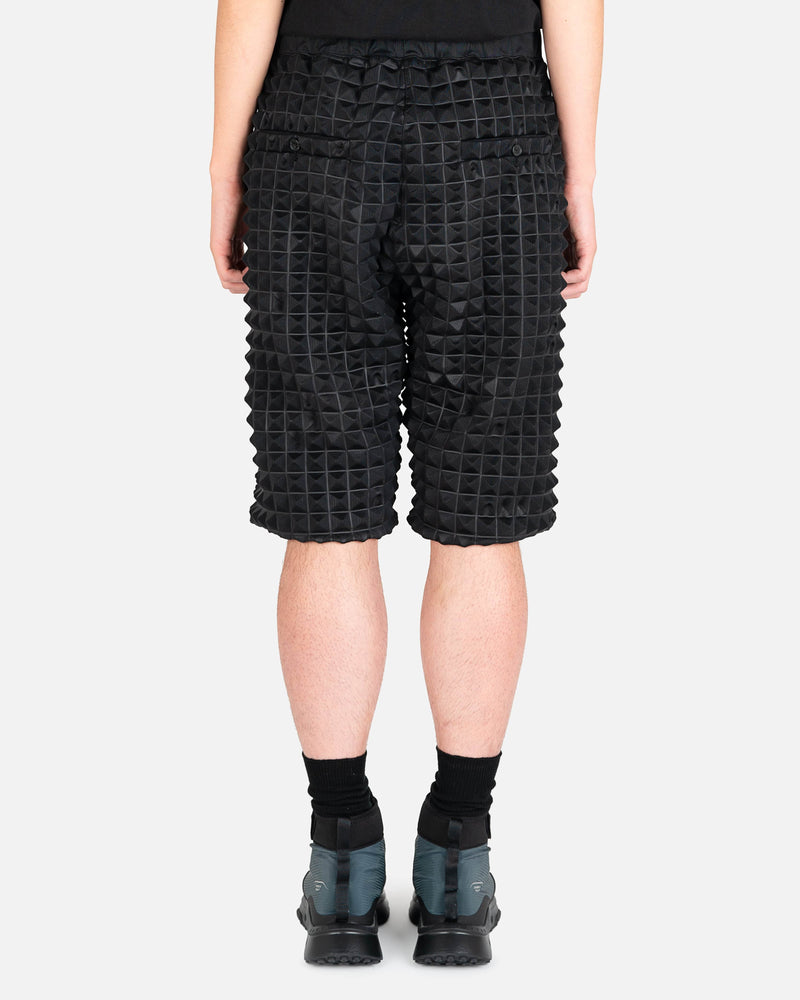 KANGHYUK Men's Shorts 2.5 Pyramid Loose Fit Shorts in Black