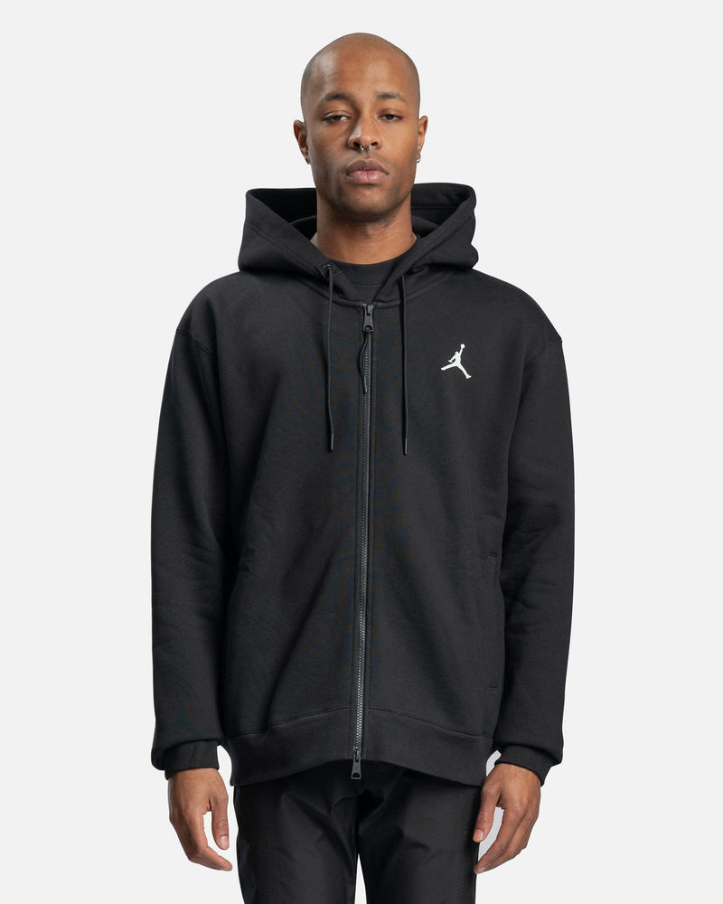 23 Engineered Full Zip Hoodie in Black - Main Image