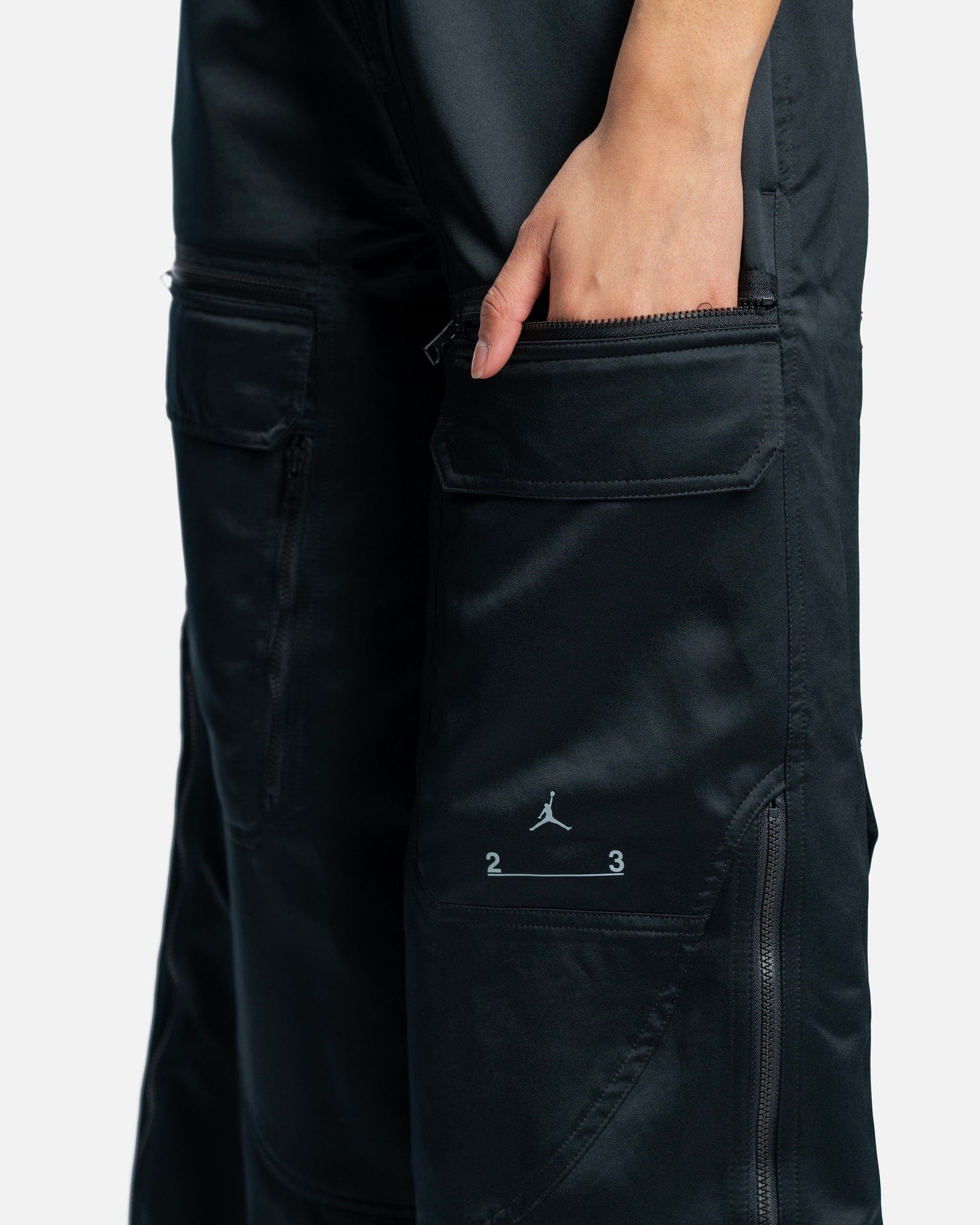 JORDAN Women Pants 23 Engineered Utility Trousers in Black