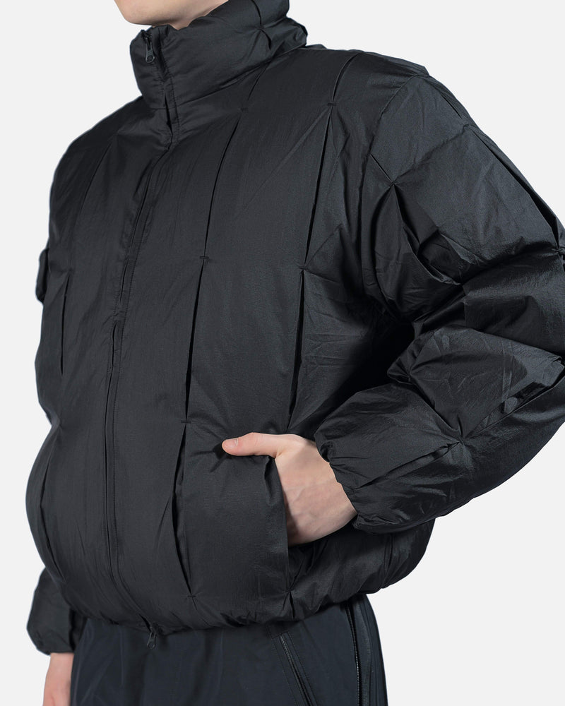 POST ARCHIVE FACTION (P.A.F) Men's Jackets 4.0+ Down Center Puffer Jacket in Black