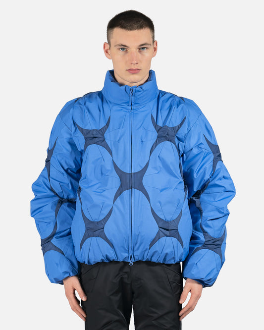 POST ARCHIVE FACTION (P.A.F) Men's Jackets 4.0+ Down Left Puffer Jacket in Blue