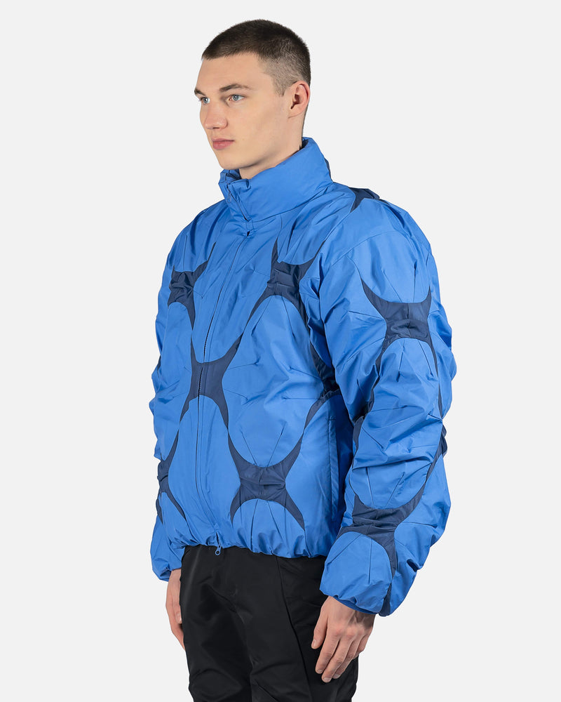 POST ARCHIVE FACTION (P.A.F) Men's Jackets 4.0+ Down Left Puffer Jacket in Blue