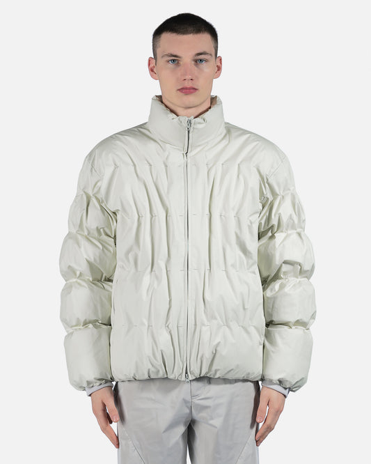 POST ARCHIVE FACTION (P.A.F) Men's Jackets 4.0+ Down Right Puffer Jacket in Light Grey
