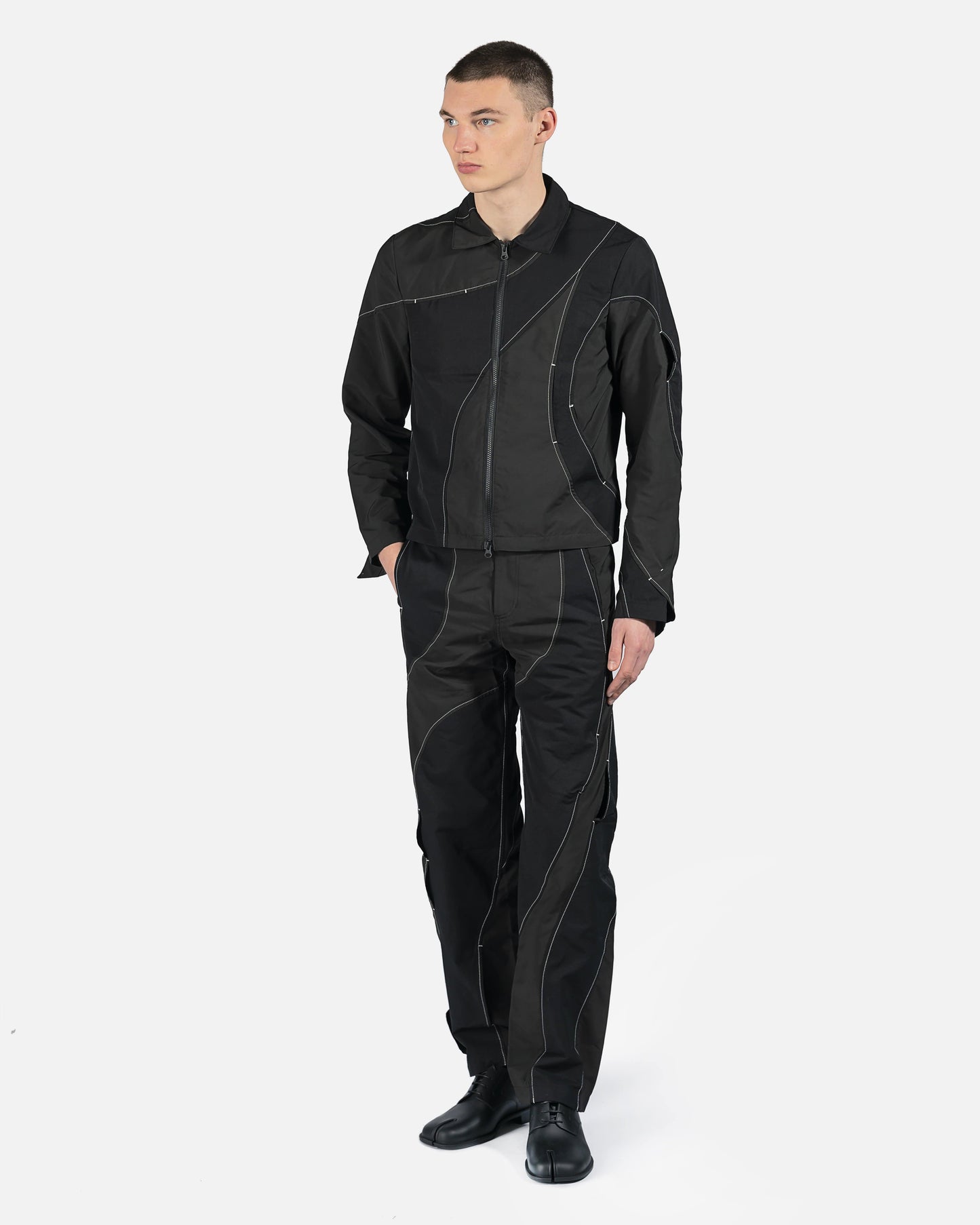 POST ARCHIVE FACTION (P.A.F) Men's Jackets 4.0+ Jacket Center in Black