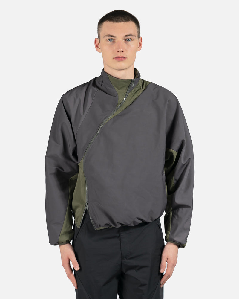 POST ARCHIVE FACTION (P.A.F) Men's Jackets 4.0+ Technical Jacket Right in Olive Green