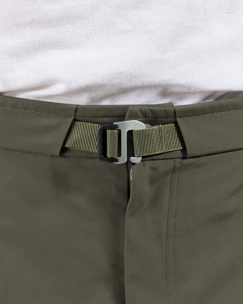 POST ARCHIVE FACTION (P.A.F) Men's Pants 4.0+ Technical Pants Center in Olive Green