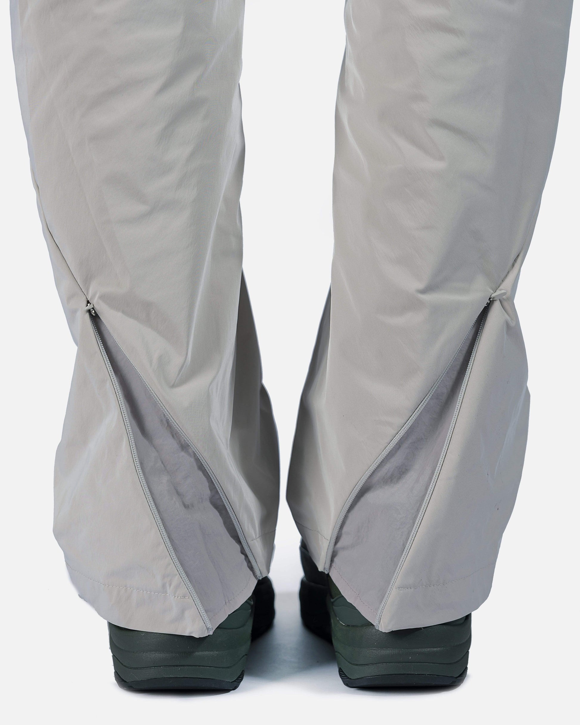 POST ARCHIVE FACTION (P.A.F) Men's Pants 4.0+ Technical Pants Right in Light Grey