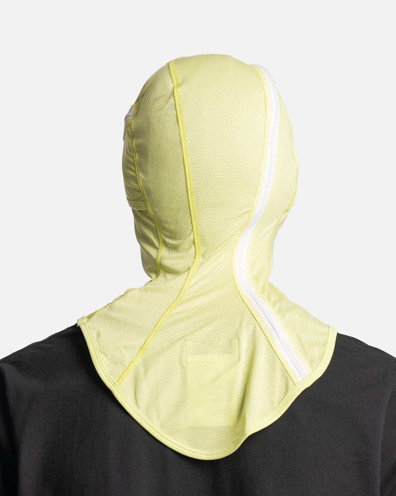 POST ARCHIVE FACTION (P.A.F) Men's Hats 5.0 Balaclava Center in Lime