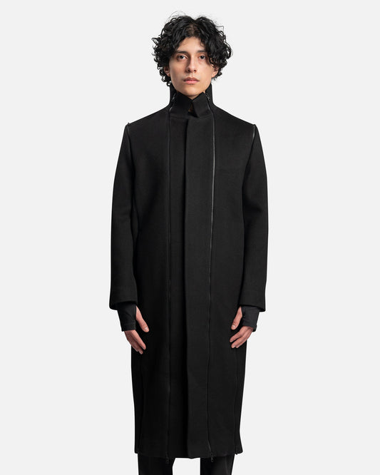 POST ARCHIVE FACTION (P.A.F) Men's Coat 5.0 Coat Center in Black