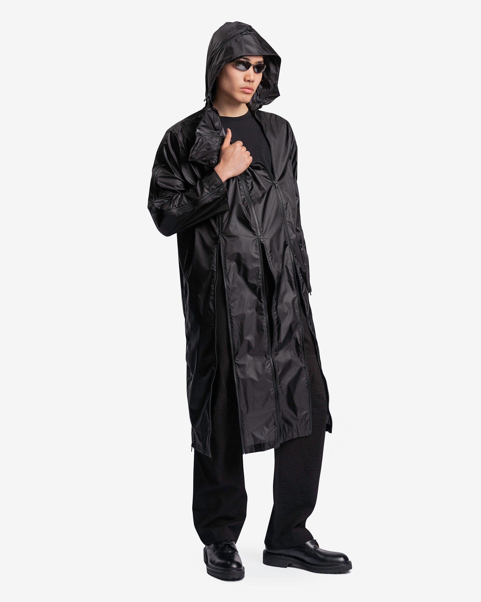POST ARCHIVE FACTION (P.A.F) Men's Coat 5.0+ Coat Center in Black