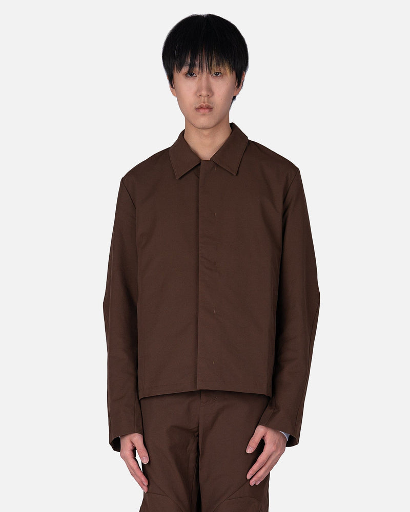 POST ARCHIVE FACTION (P.A.F) Men's Jackets 5.0 Jacket Right in Brown