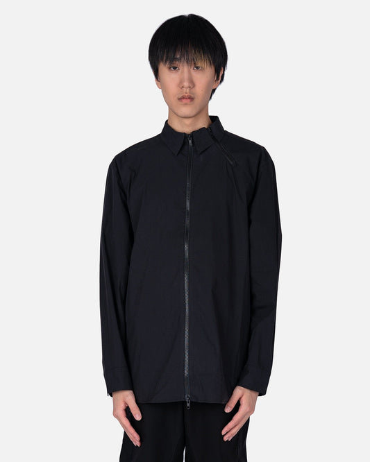 POST ARCHIVE FACTION (P.A.F) Men's Shirts 5.0 Shirt Center in Black