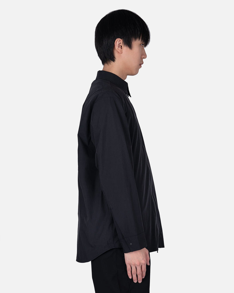 POST ARCHIVE FACTION (P.A.F) Men's Shirts 5.0 Shirt Center in Black