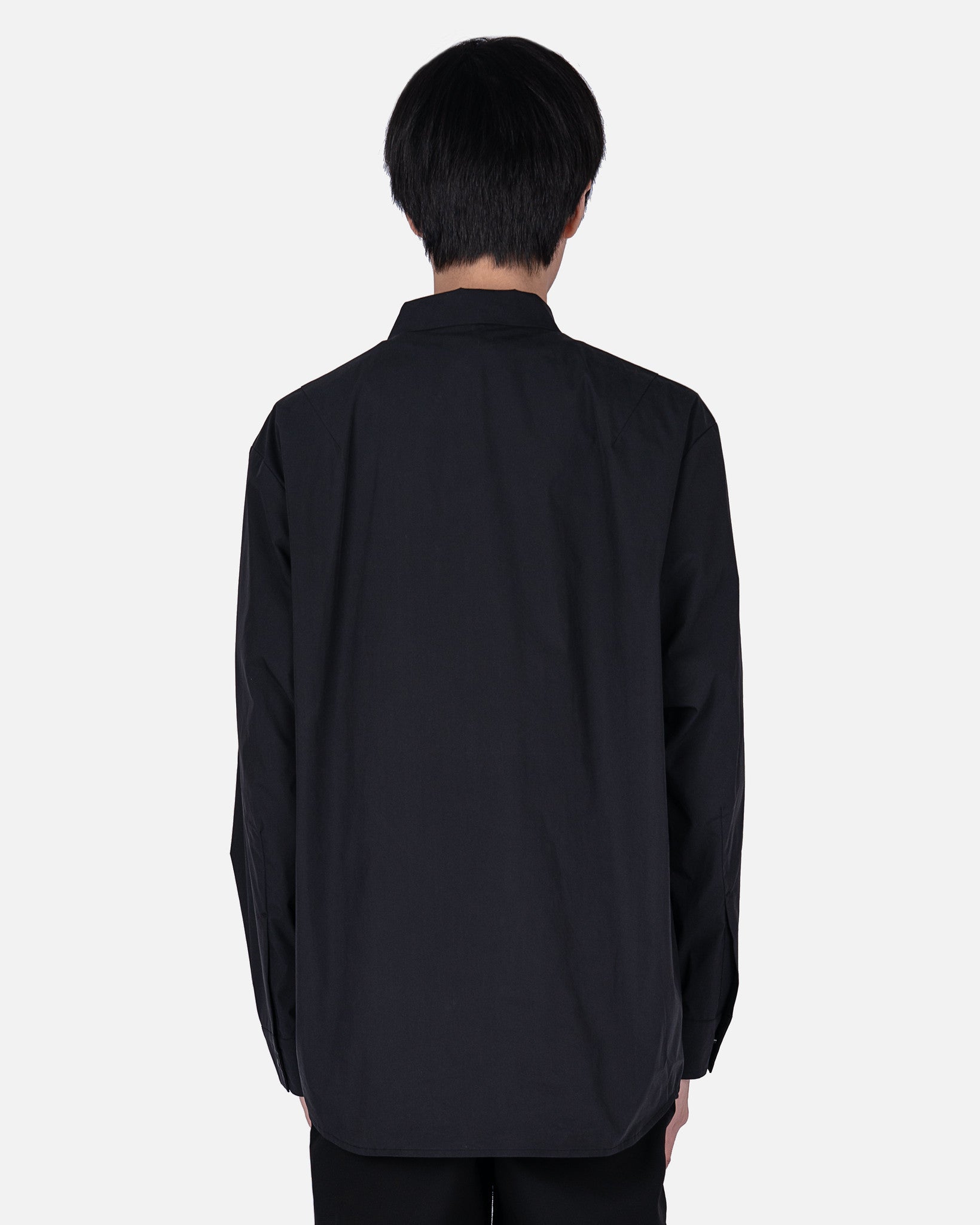 POST ARCHIVE FACTION (P.A.F) Men's Shirts 5.0 Shirt Center in Black