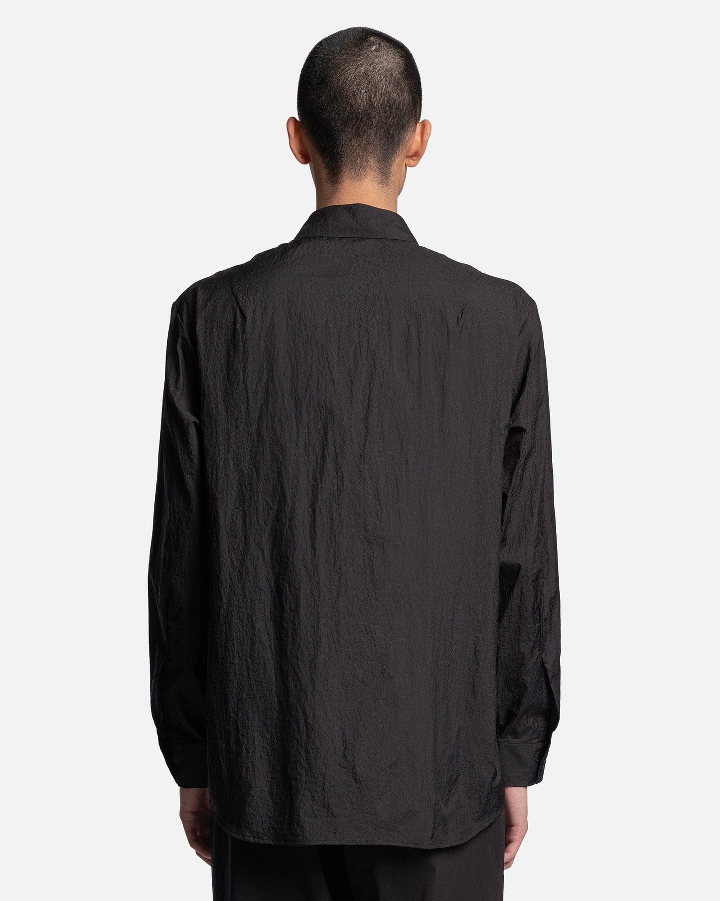 POST ARCHIVE FACTION (P.A.F) Men's Shirts 5.0+ Shirt Center in Black