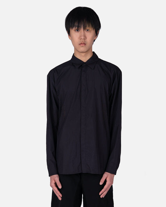 POST ARCHIVE FACTION (P.A.F) Men's Shirts 5.0 Shirt Right in Black