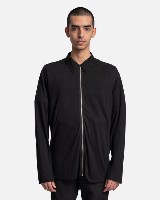 POST ARCHIVE FACTION (P.A.F) Men's Shirts 5.0+ Shirt Right in Black
