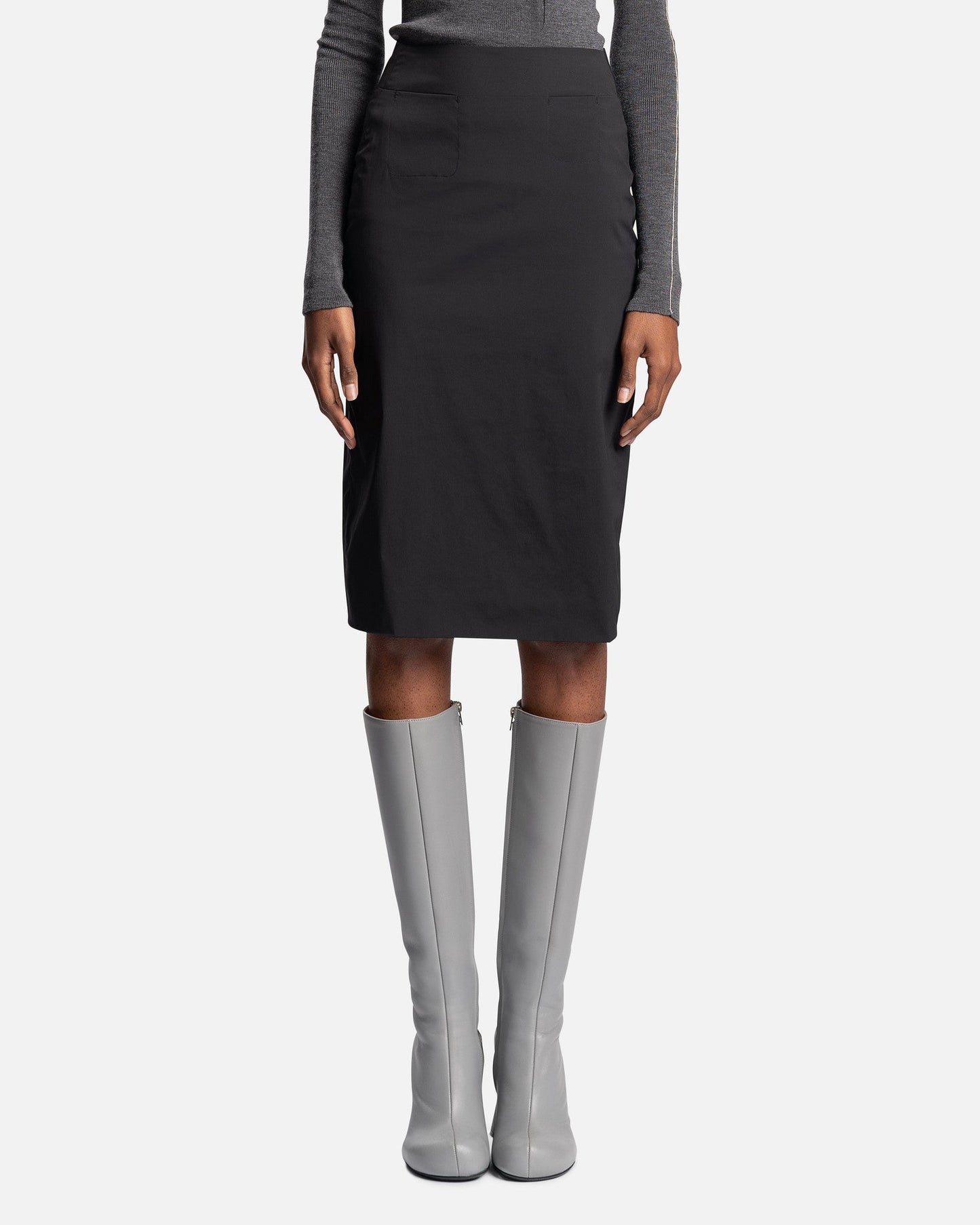 POST ARCHIVE FACTION (P.A.F) Women Skirts 5.0 Skirt Right in Black