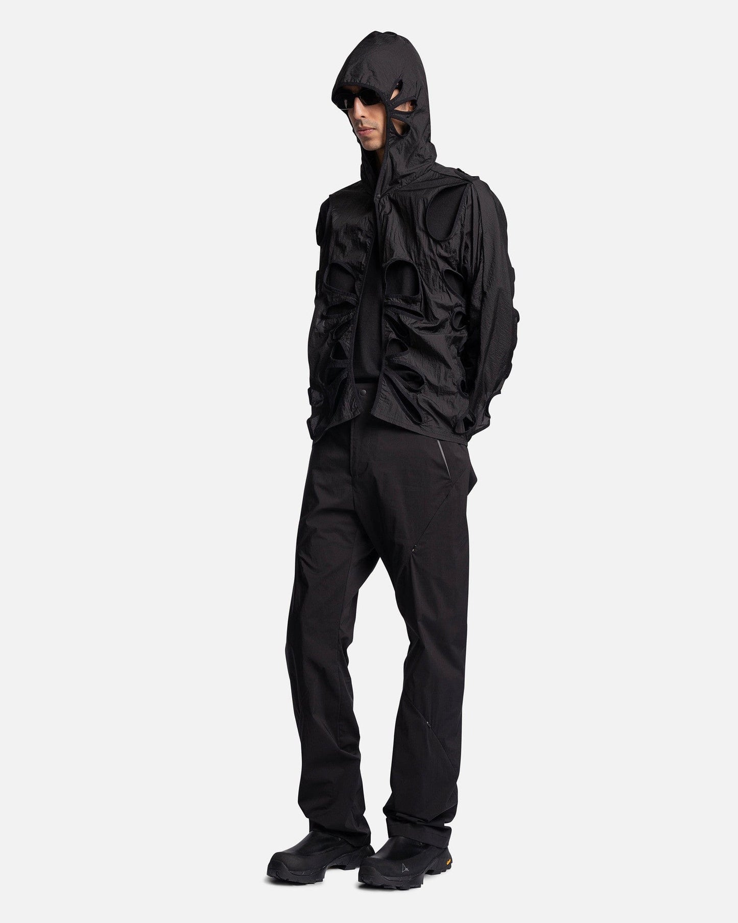 POST ARCHIVE FACTION (P.A.F) Men's Jackets 5.0+ Technical Jacket Left in Black